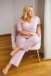 Dámske pyžamo 7154 - Doctornap světle fialová L