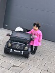 Mamido Elektrické autíčko Mercedes G63 AMG MAXI 4x4 čierne