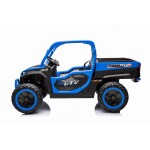 Mamido Detské elektrické autíčko Farmer Truck UTV Racing 4x4 24V modré