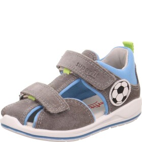 Chlapčenské sandále BOOMERANG Grey/Light Blue Superfit 1-000867-2000 - 22