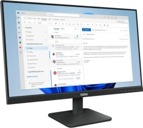 23,8" Lenovo ThinkVision S24e-4e čierna / Monitor / IPS / FHD / 100 Hz / 4 ms / HDMI+VGA (64B5KAT1EU)