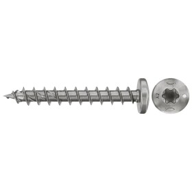 Fischer 574101 skrutky do drevotriesky 4.5 mm 40 mm TX Nerezová oceľ 200 ks; 574101