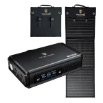 Viking VALI150 + L60 PD / Set powerbanka a solárny panel / 9600 mAh / 138 Wh / 150 W / solárne dobíjanie 60 W (VALI150L60PD)