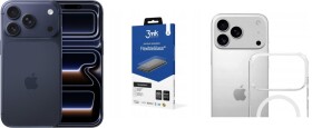 Apple iPhone 17 Pro 256GB Głębinowy Błękit (MG8J4) + FlexibleGlass + Etui Armor MagCase