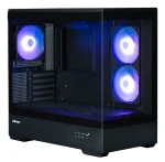 Zalman P30 čierna/biela / PC skriňa / Mini-Tower / mATX / Tvrdené sklo (P30 BW)