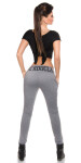 Trendy KouCla Sweatpants "Be R$ch "Be KouCla white