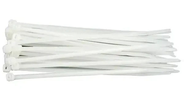 Vorel Sťahovacia páska 75 x 2,4 mm biela / Sťahovacia páska / 100 ks