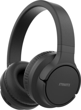 Streetz Bluetooth triukšmą slopinančios ausinės STREETZ, juodos / BT510-BLK / 6612087