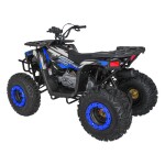 Mamido Detská benzínová štvorkolka RamiGO MONSTER 200CC čierno-modrá