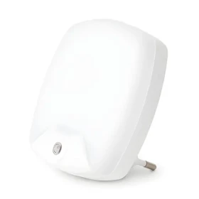 Entac Nočné svetlo hranaté biele, teplá biela (ENL-RS-0.5W-DSWW) / Nočné LED svetlo / senzor súmraku / 0,5 W / 25 lm (ENL-RS-0.5W-DSWW)
