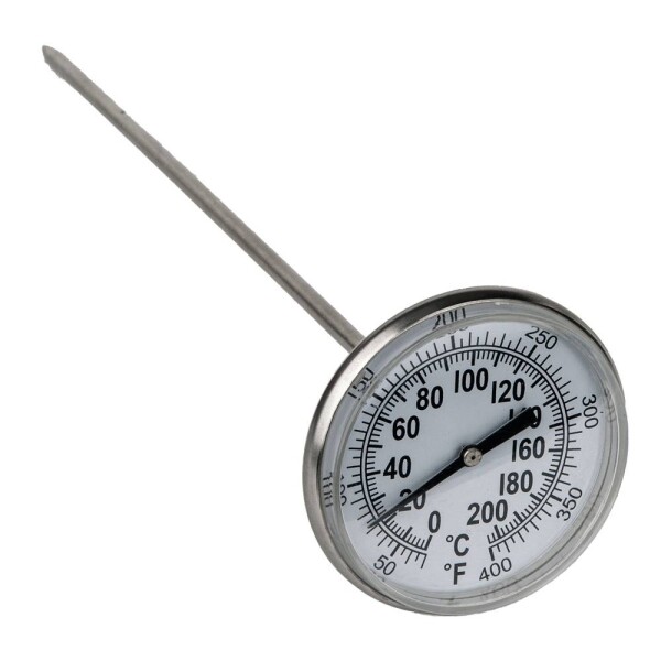 KS Tools 150.1963 Teplomer, 0-200°C/0-400°F, L=210 mm; 150.1963
