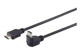 MicroConnect Prepojovací kábel HDMI 1.4 (M) - HDMI 1.4 (M) 270 ° uhol 2m čierna (HDM19192V1.4A)