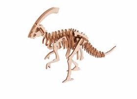 Woodcraft Drevené 3D puzzle Parasaurolophus dielikov