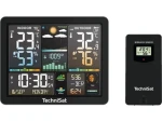 TechniSat iMETEO 500 čierna / Meteostanica / LCD displej / teplota / vlhkosť / 2x AA / 2x AAA (MET02I)