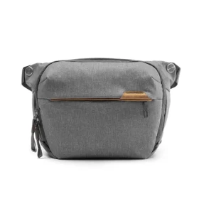 Peak Design Everyday Sling 6L v2 šedá / Taška na fotoaparát / objem 6 litrov / rozmery 35x23.5x12 cm / hmotnosť 0.58 kg (BEDS-6-AS-2)