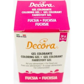 Gélová farba fuchsiová 28 g - Decora - Decora