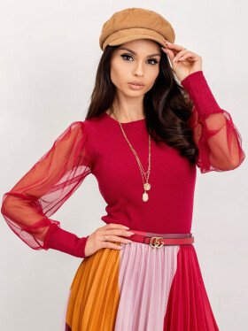 Dámska blúzka RV BZ 5192.16 Bordeaux - Rue Paris M bordó