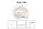 KZ postriebrený upgrade kábel 2PIN (B-Pin) (6970493062080)