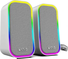 Marvo Havoc 20 sivá / Reproduktor / 2.0 / RGB podsvietenie / 2x 3 W / 3,5 mm jack (SG-285 GY)