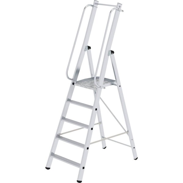 MUNK Günzburger Steigtechnik 51095 hliník rebrík s platformou Max.prac. výška: 3.13 m 11.9 kg; 51095