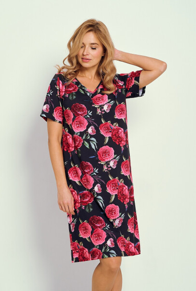 Košeľa Taro Claire 3346 w/r M-XL W25 women tmavě modré květiny M
