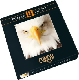 CURIOSI Štvorcové puzzle Q Animal: Orol