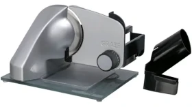 Graef Classic C21+ strieborná / elektrický krájač potravín / 170 W / priemer noža 170 mm / hrúbka rezu 0-20 mm (CLASSIC C 21+)