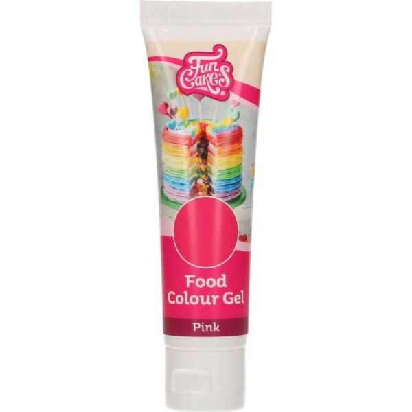 Gélová farba ružová 30 g - FunCakes - FunCakes