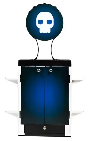 Numskull Gaming Locker čierna/modrá/biela / Stojan na hry pre PS5 (5056280422501)