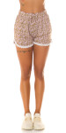 Sexy Highwaist Shorts with Print lace