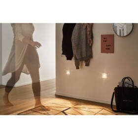 Paulmann 92923 LED vstavané svietidlo s detektorom pohybu LED pevne zabudované LED osvetlenie 2.7 W biela (lesklá); 92923