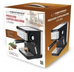 Esperanza EKC011 čierna / Kávovar / 850 W / 1,8 L / 20 bar / napeňovač mlieka (EKC011)