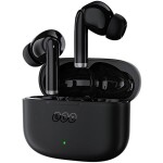 QCY T19 čierna / BT slúchadlá do uší s mikrofónom / Bluetooth 5.1 / s dobíjacím boxom (T19)