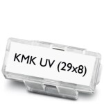 Phoenix Contact 1014107 KMK UV (29X8) držiak označenie Druh montáže: káblové spony priehľadná 100 ks; 1014107