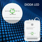 Detektor úniku plynu a CO s LED signalizáciou / Detektor plynu a CO / Alarm 85 dB (52578)