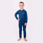 Detské termo nohavice Progress MB SDND merino-bambus petrol/modrá 152/158 EUR