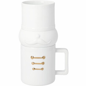 Räder Vánoční set porcelánových hrnků Nutcracker Linus