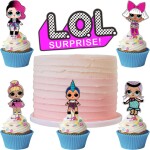 Zápich do torty Lol 6 ks - Cakesicq - Cakesicq