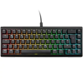 Ducky Tinker 65 Cherry MX-Red čierna / herná klávesnica / podsvietená / mechanická / drôtová USB-C / DE (PKTI2367IST-CRDEPDOECLAAW1)