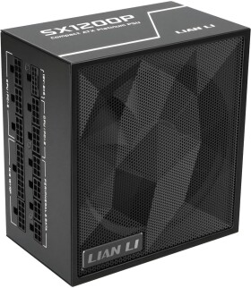 Lian Li SX Series 80 PLUS Prokovinum Zasilacz, w pełni modularny, PCIe 5.1, ATX 3.1 - 1.000 Watt, Čierny