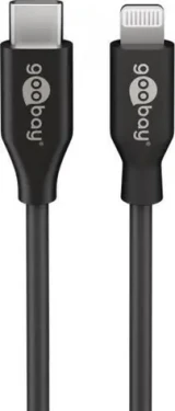 Goobay 39447 nabíjací a synchronizačný kábel Lightning - USB-C (4040849394478)