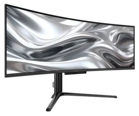 49" LC-Power LC-M49QCO čierna / Monitor / QD-OLED / 5120x1440 / 144 Hz / 1800R / DP+HDMI / USB-C (LC-M49QCO)