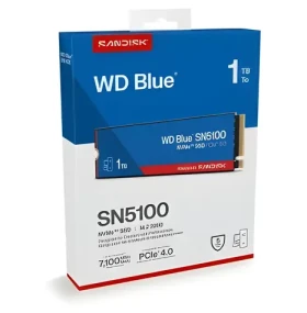 WD Blue SN5100 1TB / M.2 SSD 2280 NVMe / PCIe 4 x4 (WDBS4F0010BNC-WRSN)