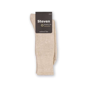 Pánske ľanové ponožky 049 béžová - Steven 45-47 béžová