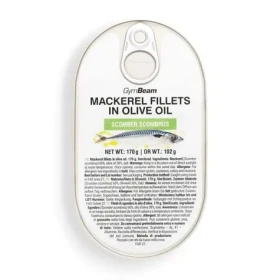 Filety z makrely v olivovom oleji - GymBeam (170 g) (108850-1-170g)