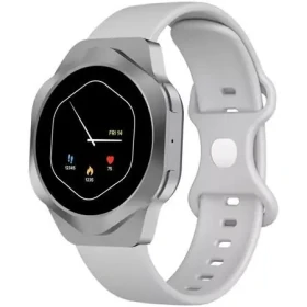 Canyon Hexagon 88 strieborná / Chytré hodinky / 1,43 "AMOLED / tep, SpO2 / BT 5.3 / IP67 / Android a iOS (CNS-SW88SS)