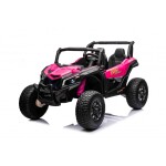 Mamido Elektrické autíčko Buggy UTV X3 Off-Road 4x4 24V ružové