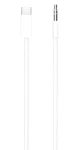 Apple Audio kábel USB-C - 3,5 mm Jack biela / Audio kábel / 3,5 mm Jack / USB-C / 1,2 m (MDV84ZM/A)