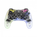 White Shark GPW-8039 LEGION transparentný / Bezdrôtový gamepad / PS3 PS4 PC Android iOS (GPW-8039 LEGION)