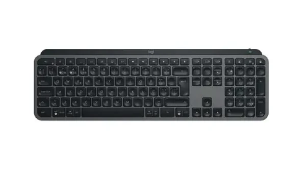 Logitech MX Keys S grafitová / Klávesnica / Bluetooth / US (QWERTY) Layout (920-011579)